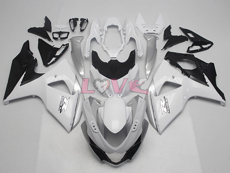 Factory Style - White Fairings and Bodywork For 2009-2016 GSX-R1000 #LF5431