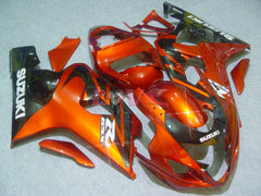 Factory Style - Orange Black Fairings and Bodywork For 2004-2005 GSX-R750 #LF6608
