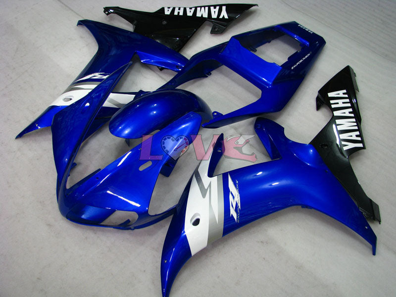 Factory Style - Blue White Black Fairings and Bodywork For 2002-2003 YZF-R1 #LF3606