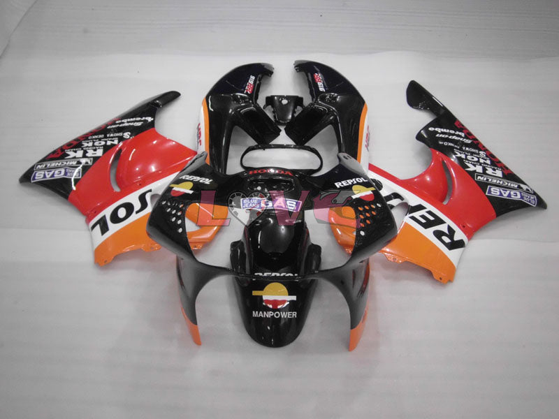 Factory Style - Red Grey Fairings and Bodywork For 1998-1999 CBR919RR #LF3000