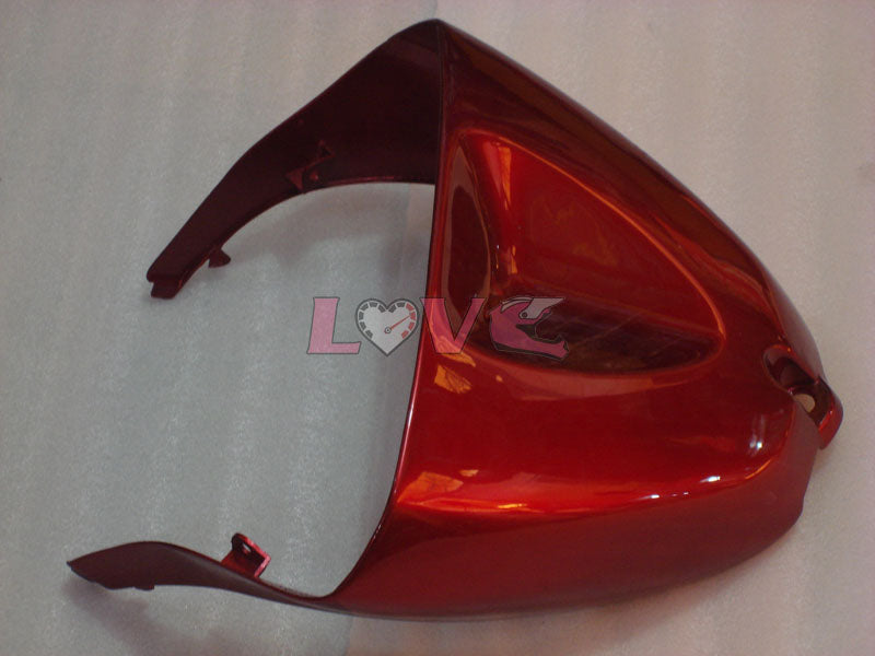 Flame - Red Black Fairings and Bodywork For 2005-2006 NINJA ZX-6R #LF5995
