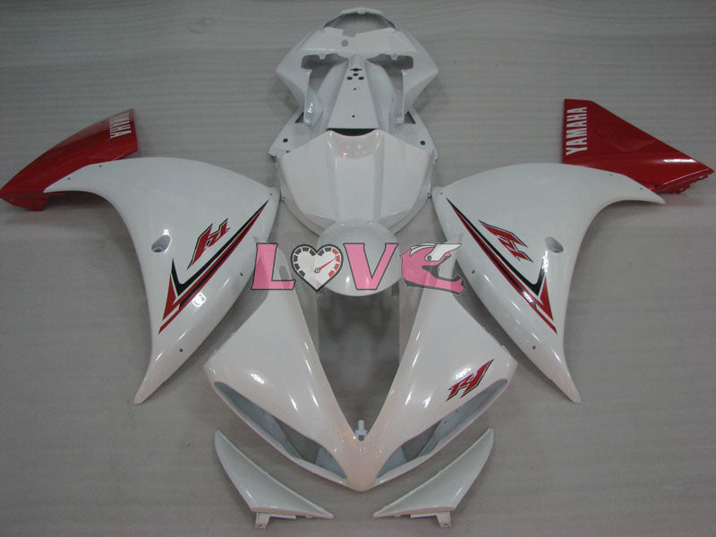 Factory Style - Red White Fairings and Bodywork For 2009-2011 YZF-R1 #LF3646