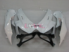 Factory Style - White Black Fairings and Bodywork For 2008-2010 GSX-R600 #LF3952