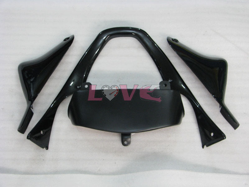 Factory Style - White Black Fairings and Bodywork For 2000-2002 NINJA ZX-6R #LF6155