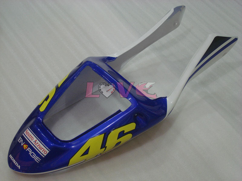 Nastro Azzurro - Yellow White Fairings and Bodywork For 2001-2003 CBR600F4i #LF7656