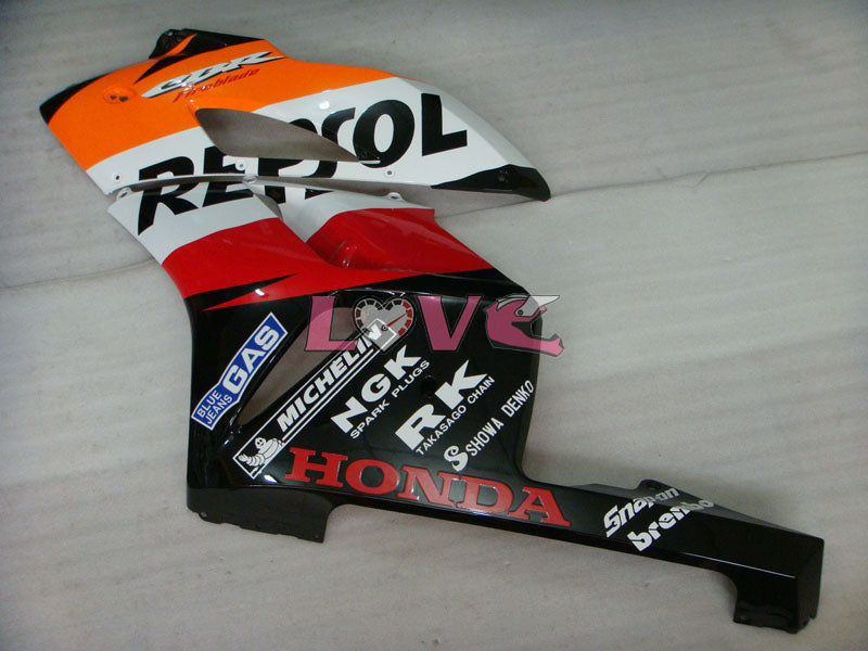 Repsol - Orange Black Fairings and Bodywork For 2004-2005 CBR1000RR #LF4393