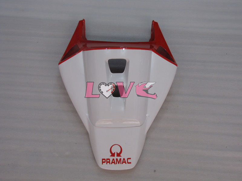 PRAMAC - Red White Fairings and Bodywork For 2006-2007 CBR1000RR #LF4385