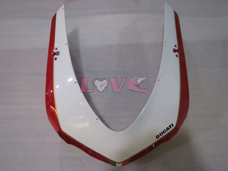 Factory Style - Red White Black Fairings and Bodywork For 2009-2011 1198 #LF3107