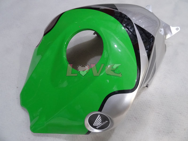 DRIVE - Green Silver Fairings and Bodywork For 2008-2011 CBR1000RR #LF4341