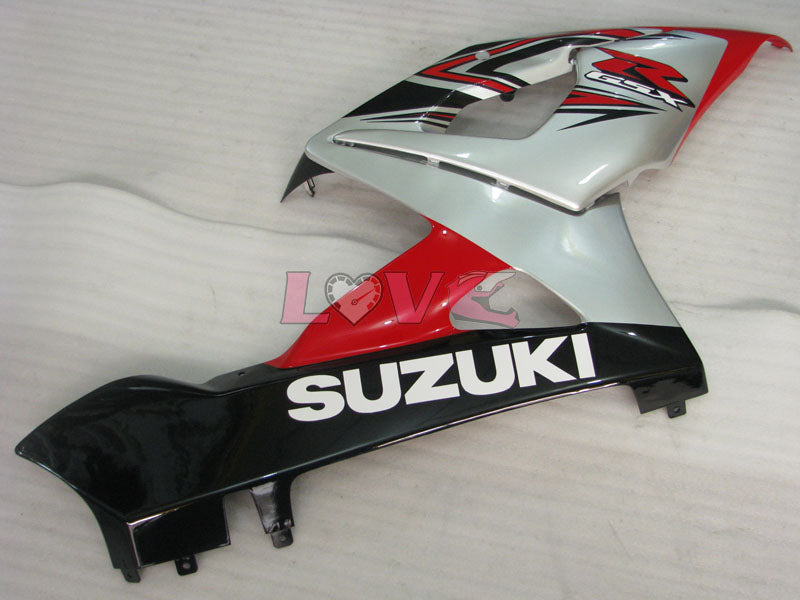 Factory Style - Red Silver Fairings and Bodywork For 2005-2006 GSX-R1000 #LF3847