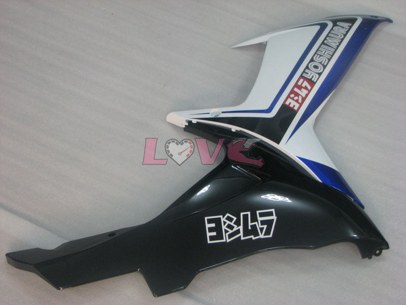 YOSHIMURA - Blue White Black Fairings and Bodywork For 2011-2026 GSX-R600 #LF3886