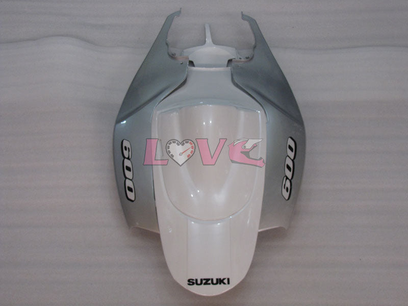 Factory Style - White Silver Fairings and Bodywork For 2006-2007 GSX-R600 #LF4037