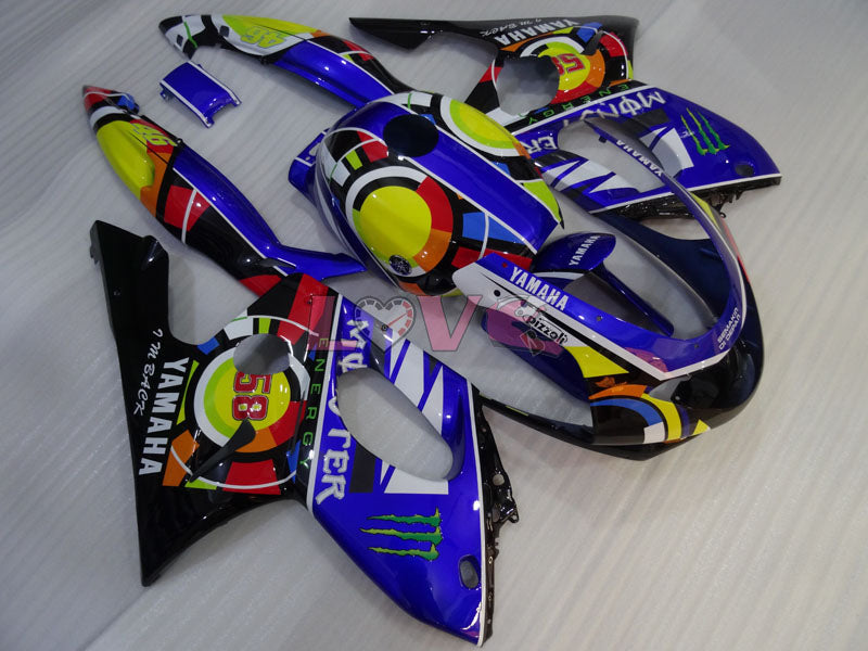 Monster - As Picture Fairings and Bodywork For 1997-2007 YZF600R #LF7923