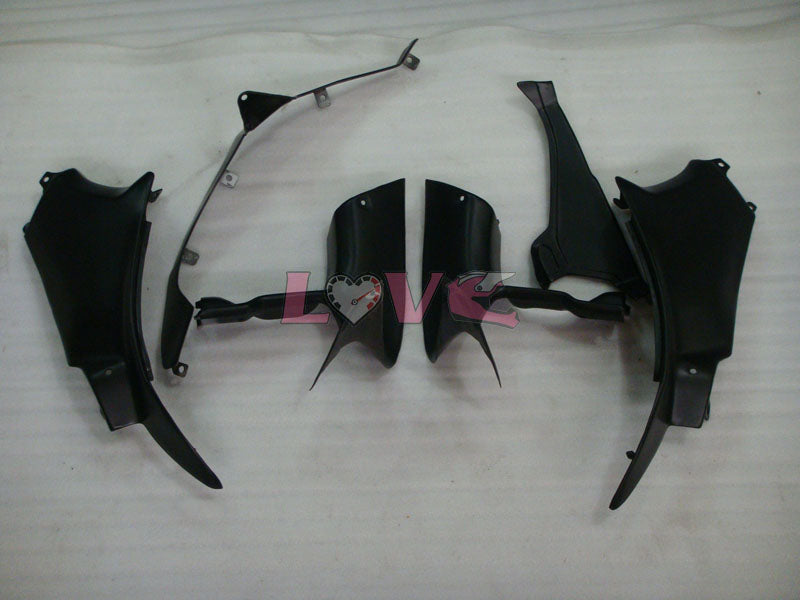 Flame - Black Silver Fairings and Bodywork For 1996-2007 CBR1100XX #LF5134