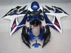Factory Style - Blue White Fairings and Bodywork For 2006-2007 GSX-R750 #LF3987