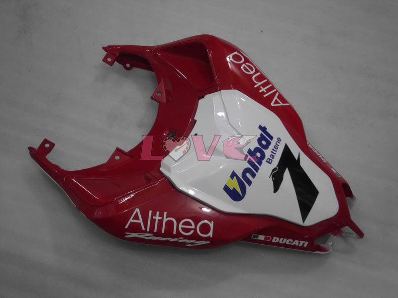 Unibat - Red White Fairings and Bodywork For 2007-2009 1098 #LF3138