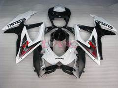 Factory Style - White Black Fairings and Bodywork For 2008-2010 GSX-R750 #LF3920