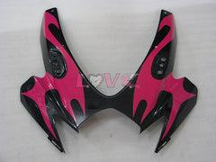 Flame - Red Black Fairings and Bodywork For 2006-2007 GSX-R600 #LF6353