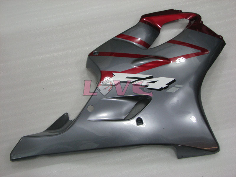Factory Style - Red Grey Fairings and Bodywork For 2001-2003 CBR600F4i #LF4492