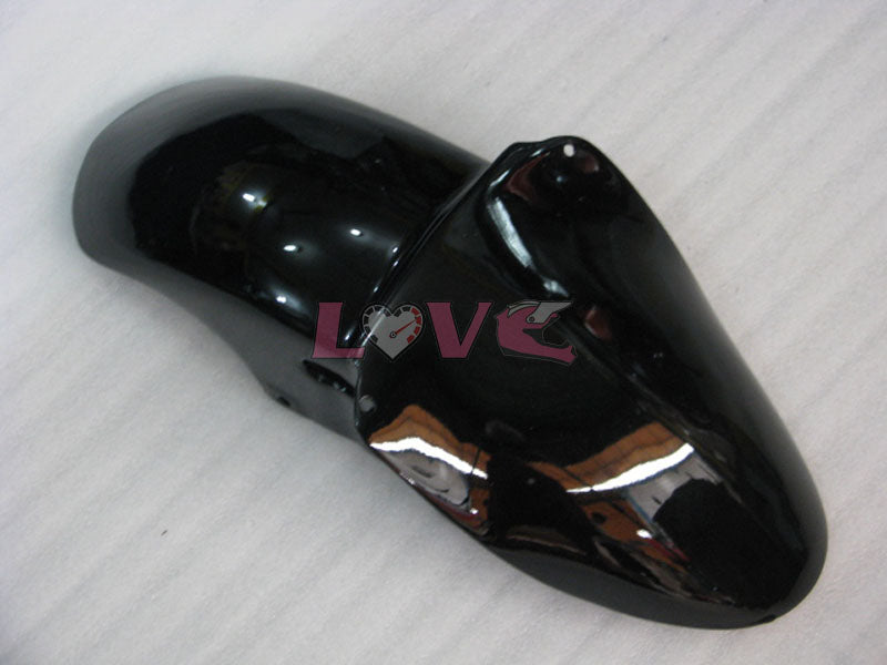 Factory Style - White Black Fairings and Bodywork For 2000-2002 NINJA ZX-6R #LF6155