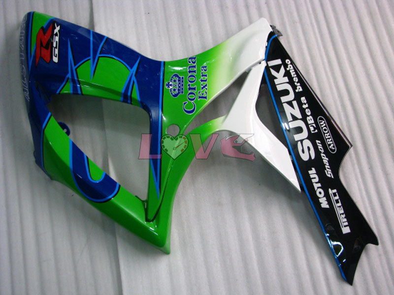 Corona - Green Blue Fairings and Bodywork For 2006-2007 GSX-R600 #LF6386