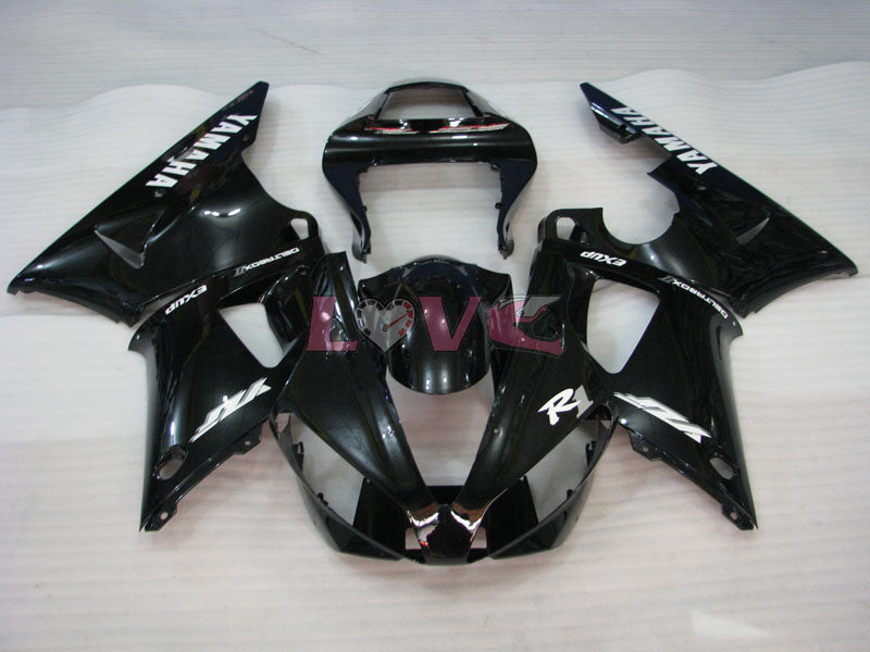 Factory Style - Black Fairings and Bodywork For 2000-2001 YZF-R1 #LF3626