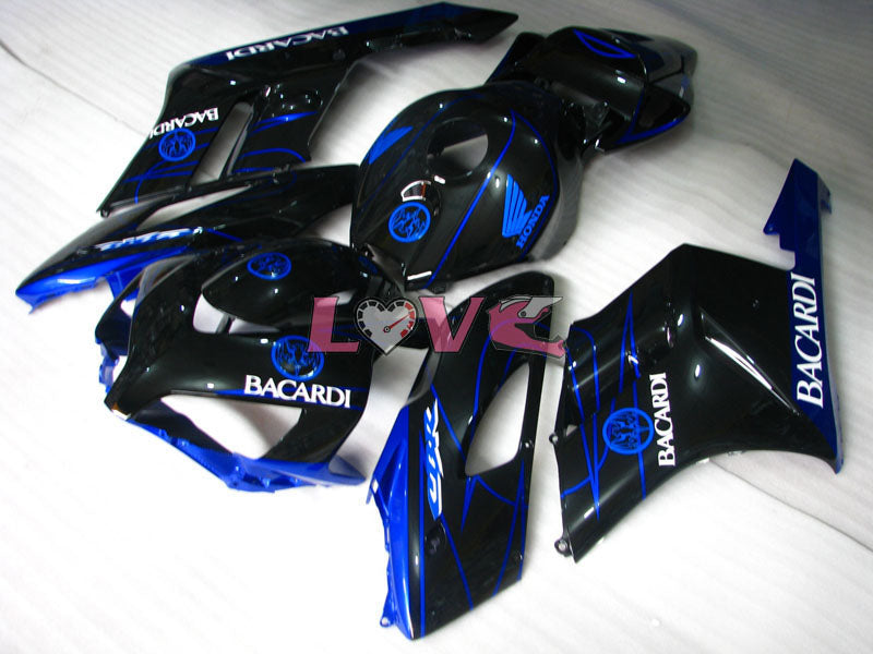BACARDI - Blue Black Fairings and Bodywork For 2004-2005 CBR1000RR #LF7363