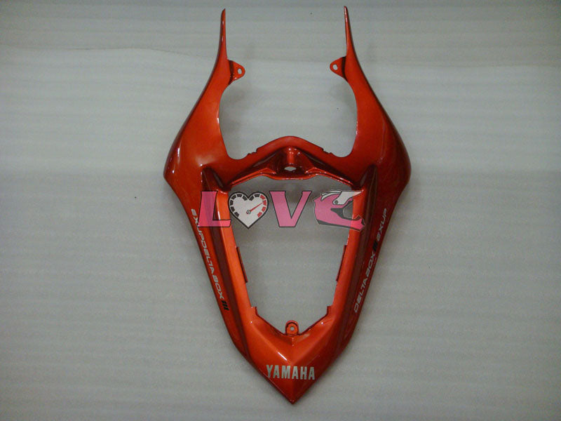 Factory Style - Orange Black Matte Fairings and Bodywork For 2007-2008 YZF-R1 #LF6960