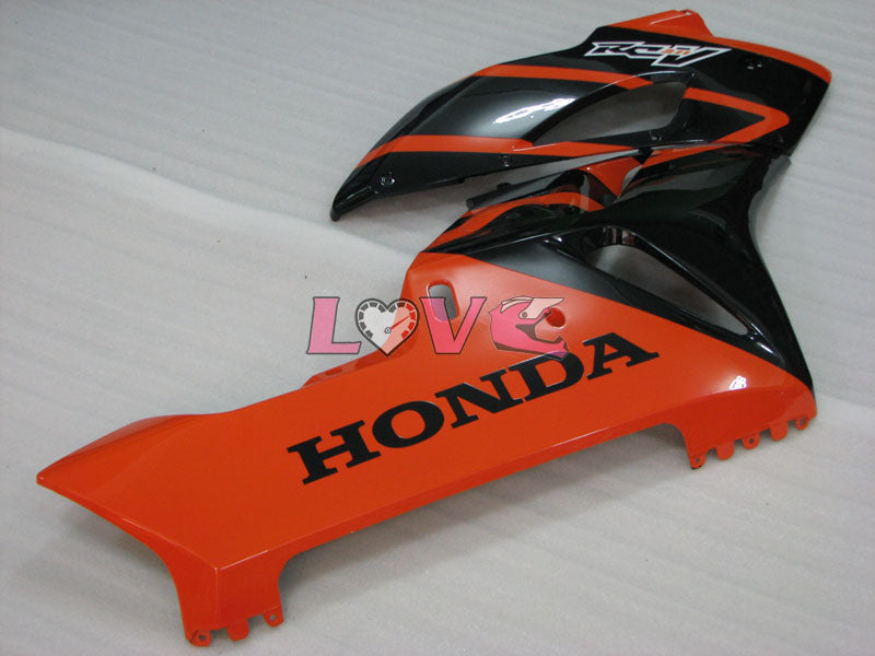 HRC - Orange Black Matte Fairings and Bodywork For 2004-2005 CBR1000RR #LF4410