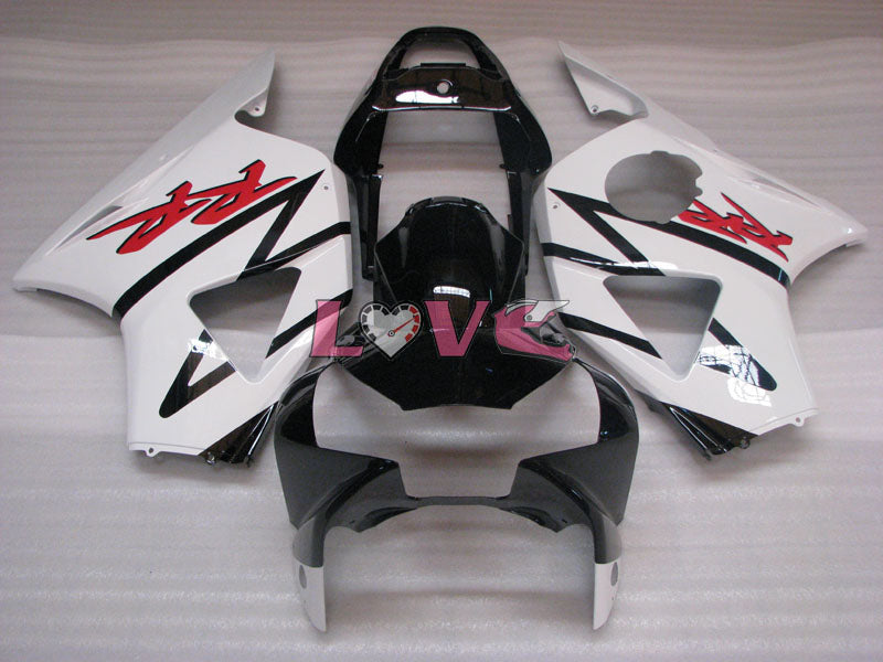 Factory Style - White Black Fairings and Bodywork For 2002-2003 CBR954RR #LF4478