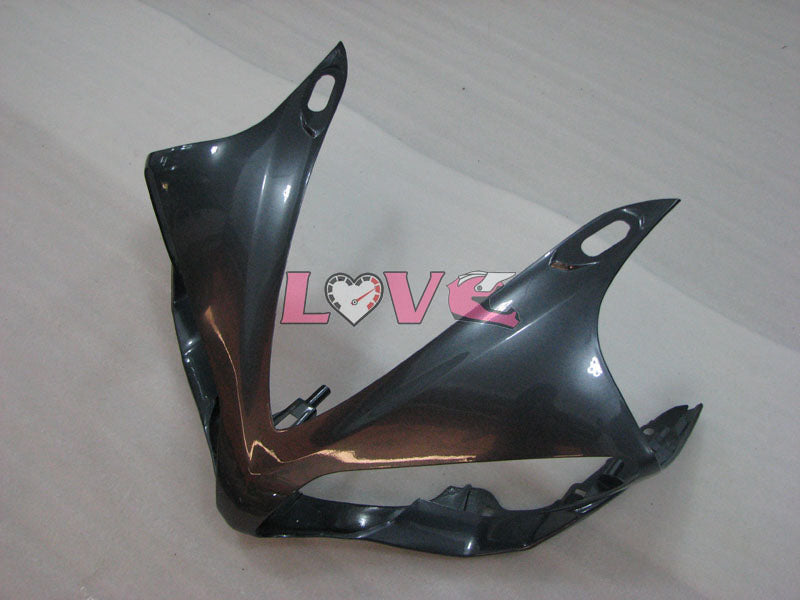 Factory Style - Black Grey Matte Fairings and Bodywork For 2007-2008 YZF-R1 #LF3670