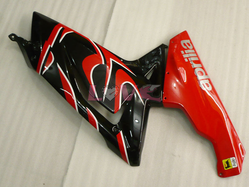 Factory Style - Red Black Fairings and Bodywork For 2004-2009 RS125 #LF5462