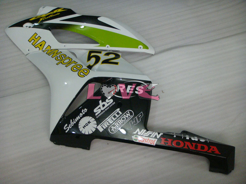 HANN Spree - Yellow Green White Fairings and Bodywork For 2004-2005 CBR1000RR #LF7332
