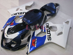 Factory Style - White Black Fairings and Bodywork For 2004-2005 GSX-R600 #LF6483