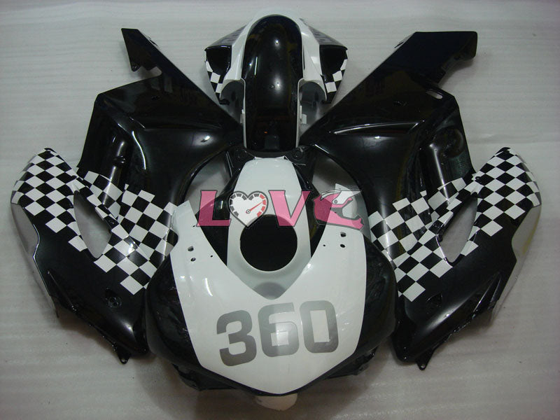 Factory Style Customize - White Black Fairings and Bodywork For 2004-2005 CBR1000RR #LF4412