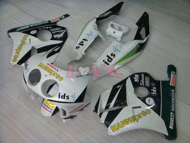 HANN Spree - White Black Fairings and Bodywork For 1990-1994 CBR250RR #LF4994