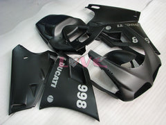 Factory Style - Black Matte Fairings and Bodywork For 2002-2004 998 #LF5586