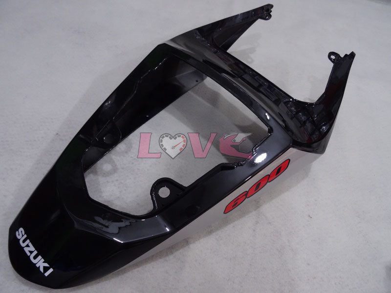 Factory Style - Black Silver Fairings and Bodywork For 2004-2005 GSX-R600 #LF4130