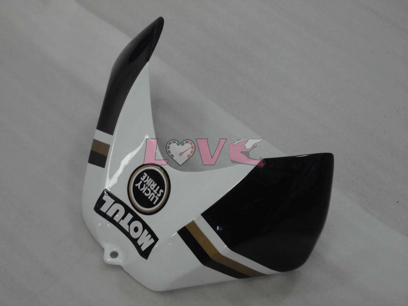 Lucky Strike MICHELIN MOTUL - White Black Fairings and Bodywork For 2006-2007 GSX-R600 #LF6340