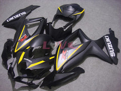 Factory Style - Black Silver Fairings and Bodywork For 2008-2010 GSX-R600 #LF6192