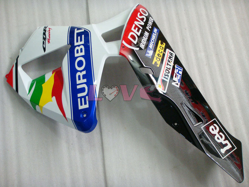 Lee - White Black Fairings and Bodywork For 2003-2004 CBR600RR #LF5385