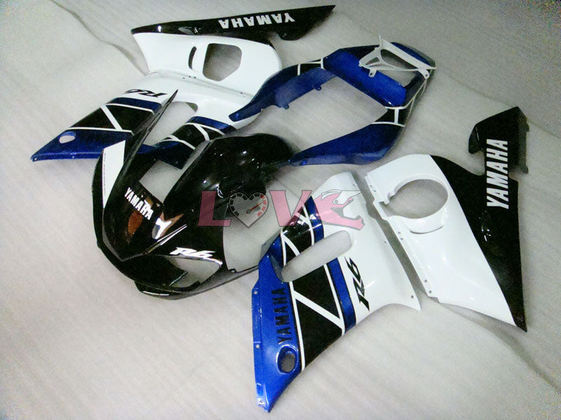 Factory Style - Blue Black Fairings and Bodywork For 1998-2002 YZF-R6 #LF3343