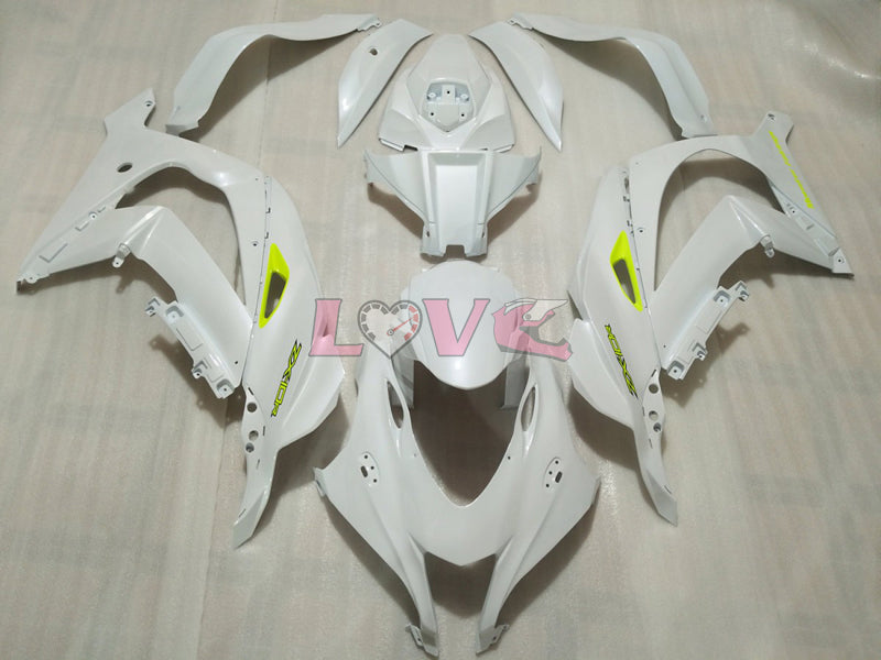 Factory Style - White Fairings and Bodywork For 2016-2020 Ninja ZX-10R #LF7842