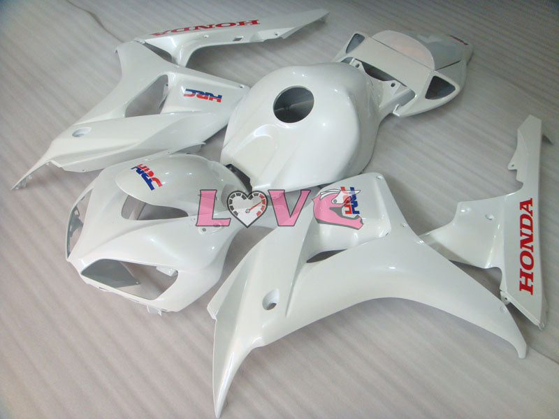 Factory Style - White Black Fairings and Bodywork For 2006-2007 CBR1000RR #LF7198