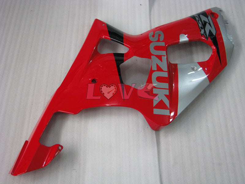 Factory Style - Red Grey Fairings and Bodywork For 2000-2003 GSX-R750 #LF4181