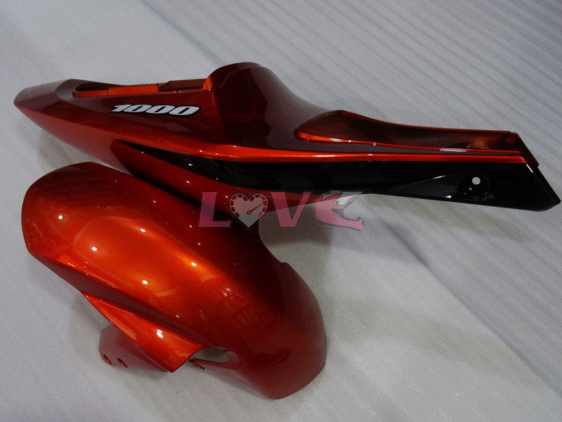 Factory Style - Orange Black Fairings and Bodywork For 2003-2004 GSX-R1000 #LF3851