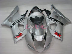 Factory Style - Black Silver Fairings and Bodywork For 2003-2004 GSX-R1000 #LF5949