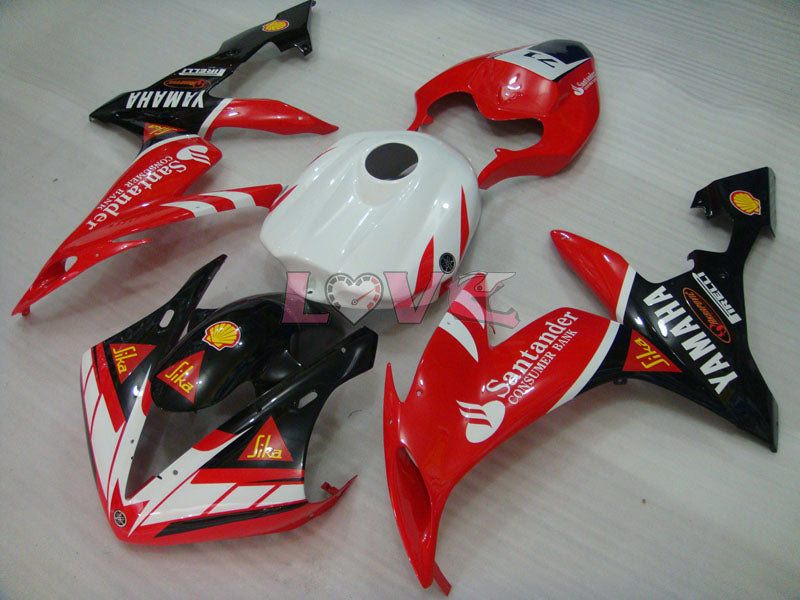 Santander - Red Black Fairings and Bodywork For 2004-2006 YZF-R1 #LF3679