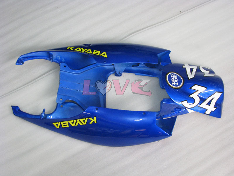Lucky Strike MICHELIN MOTUL - Blue White Fairings and Bodywork For 2006-2007 GSX-R600 #LF6338