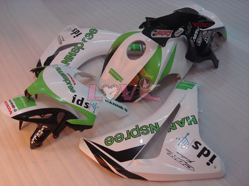 HANN Spree - Green White Fairings and Bodywork For 2008-2011 CBR1000RR #LF7145